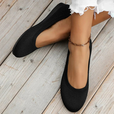 Ballerina-Schuhe | Slip-On | Anti-Rutsch | Orthopädische Schuhe | Damenschuhe-Leyna Moda