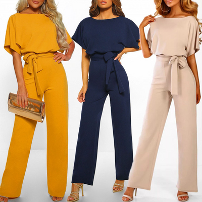 Monika Jumpsuits | Elegant und bequem-Leyna Moda