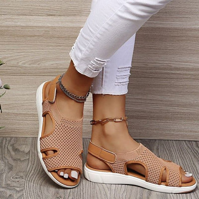 Orthopädische Sandalen - Frauen Ergonomisch Sport Walking Sommerschuhe-Leyna Moda