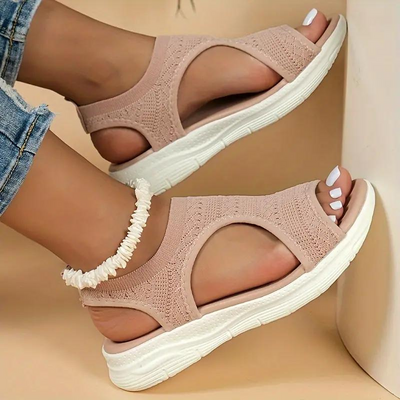 Orthopädische Sandalen, bequeme, ergonomische Schuhe, Sommerschuhe-Leyna Moda