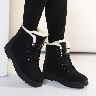 Schneestiefel - Rutschfeste Schnürstiefel für Frauen Winterstiefel-Leyna Moda