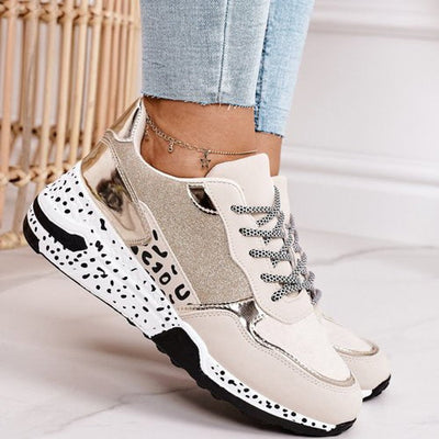 Trendy Turnschuhe - Damen Orthopädische Rutschfeste Schnürschuhe - Wanderschuhe-Leyna Moda