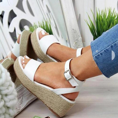 Zelda Plateau Sandalen | Schicke und bequeme Sommerschuhe für Frauen-Leyna Moda